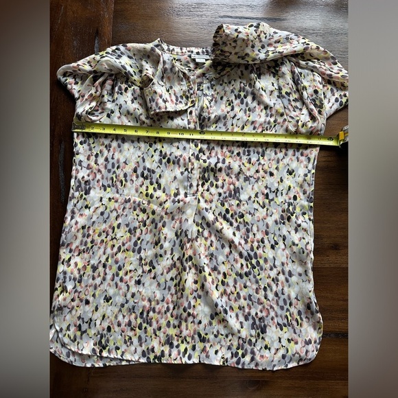 Liz Claiborne Multicolor Printed Women's Top- size Large - Picture 5 of 6